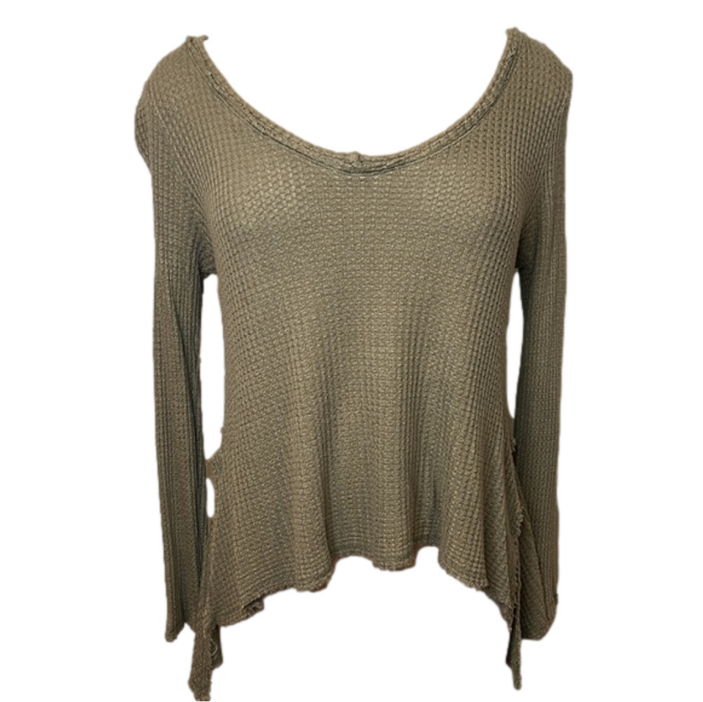 Women’s Green Long Sleeve Shirt